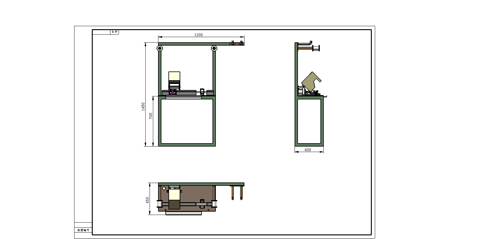 2TW FRI 自动开口工装（sw18可编辑+工程图）